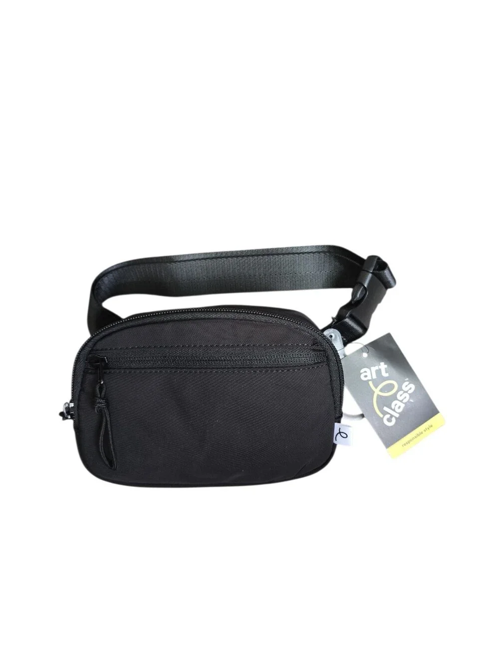 NWT Art Class Kids Black Belt Bag Sling Bag Crossbody Fanny Pack Adjustable